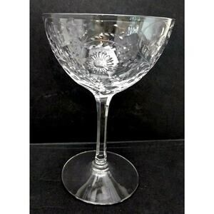 Vintage Seneca Tapestry Champagne Glasses Set Of 4